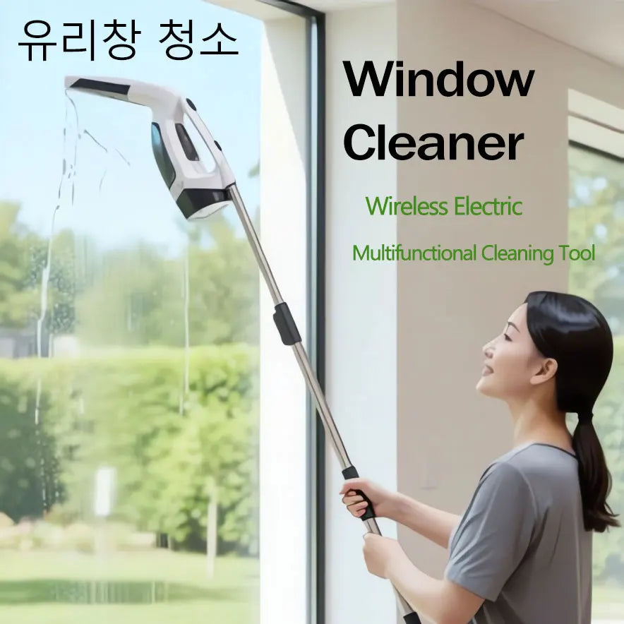 Nettoyeur de Vitres Électrique Sans Fil