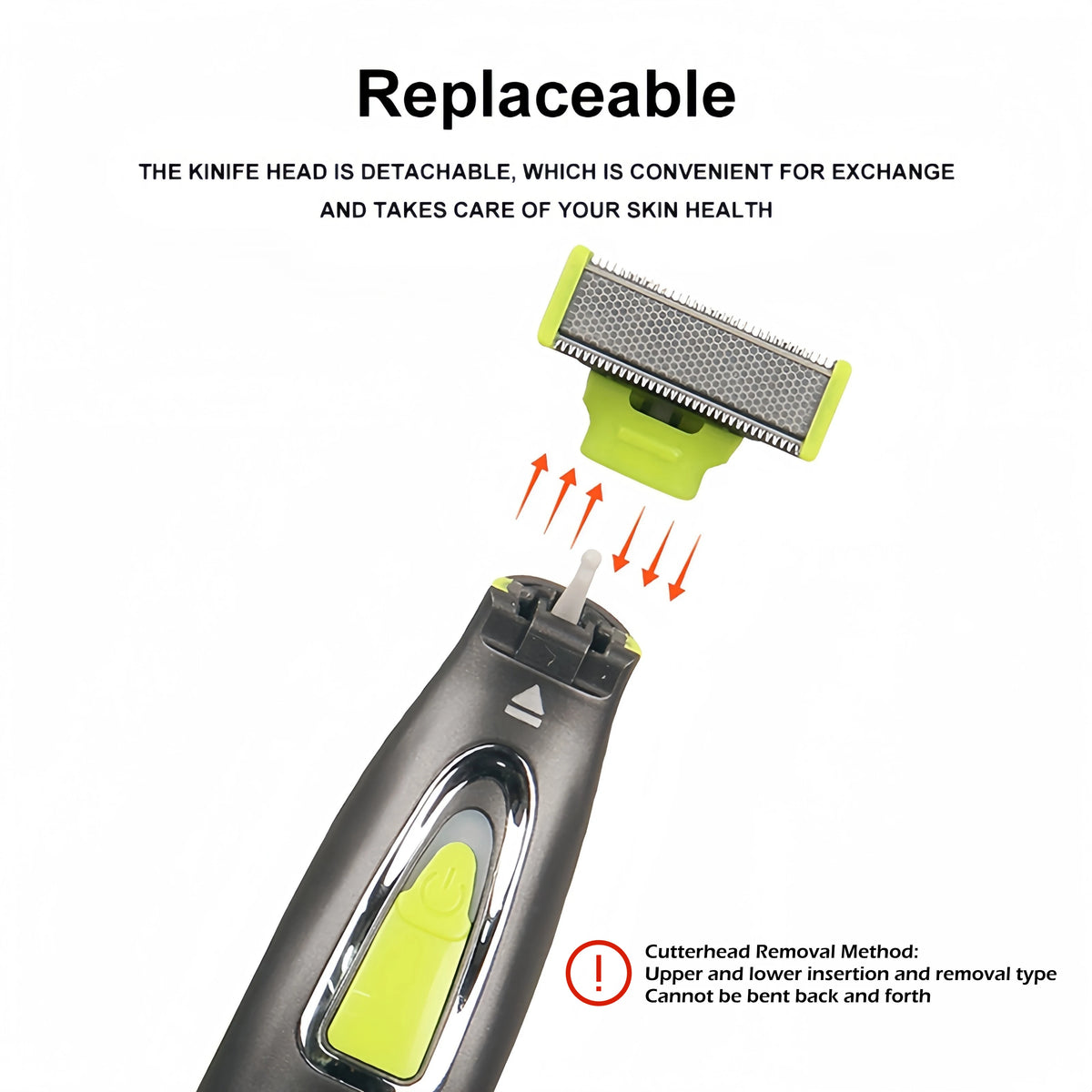 Rasoir Électrique Portable pour Corps
