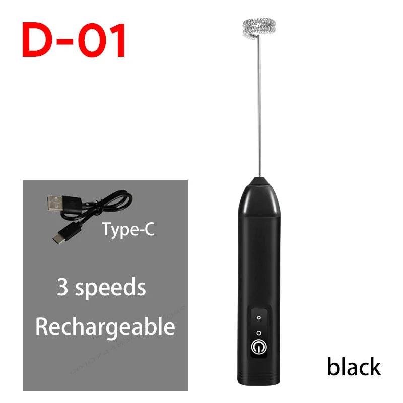 Mousseur à Lait Électrique Rechargeable+