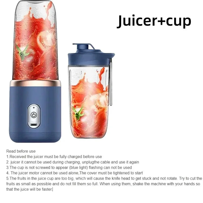 Mini Blender Portable USB 400ml