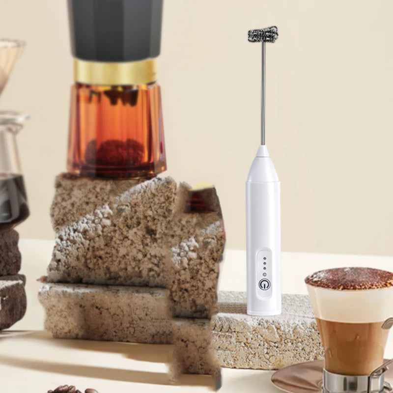 Mousseur à Lait Électrique Rechargeable+