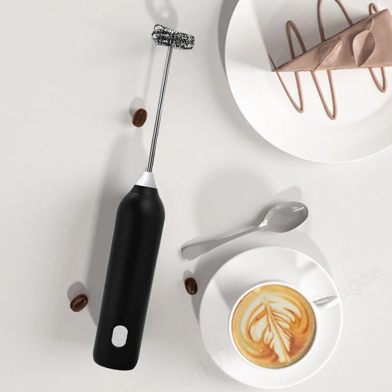 Mousseur à Lait Électrique Rechargeable+
