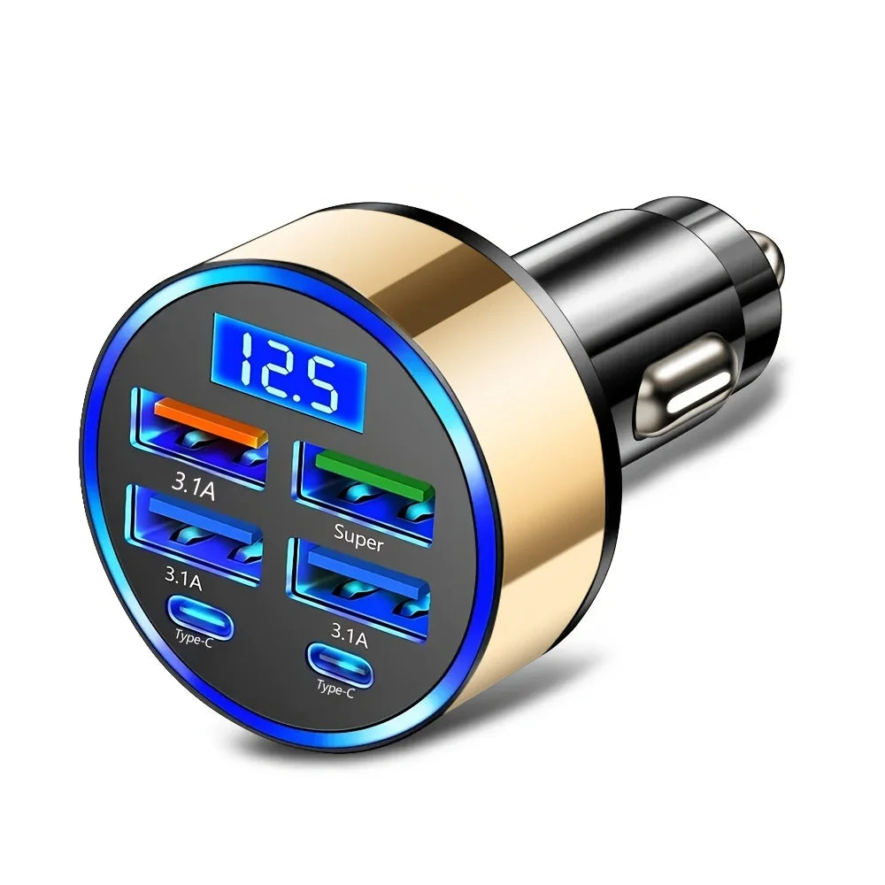 Chargeur Voiture Rapide Multi-Ports USB-C