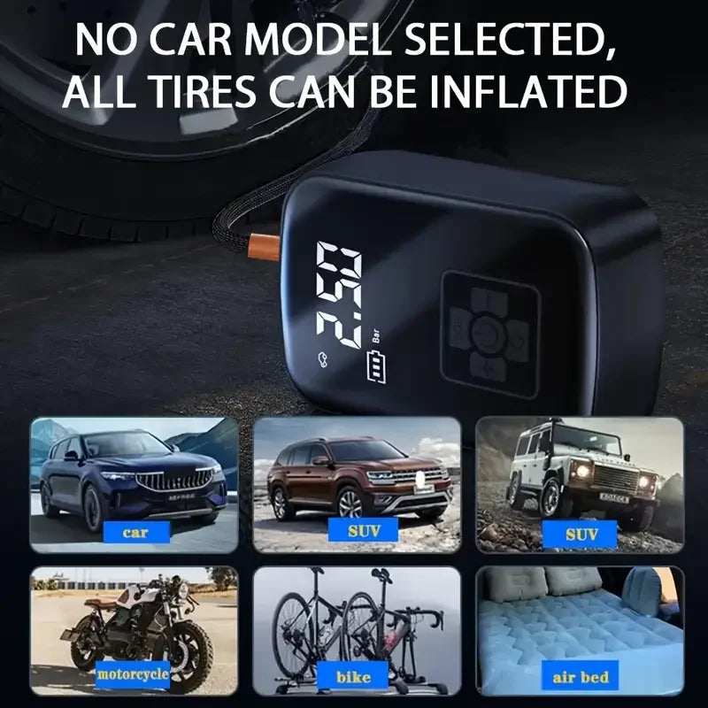 Pompe à Pneu Électrique Sans Fil