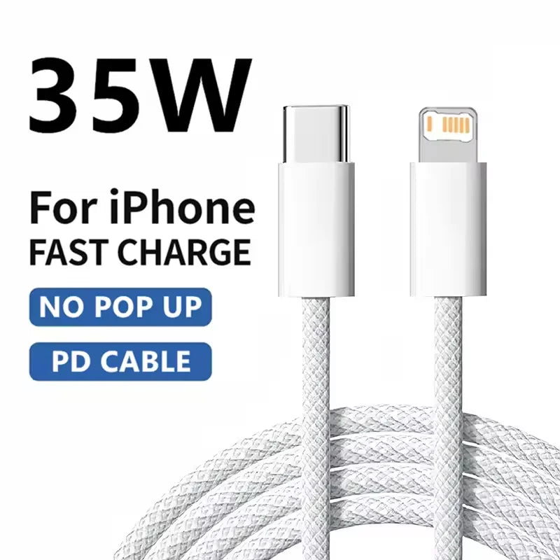 Câble USB-C Charge Rapide pour iPhone