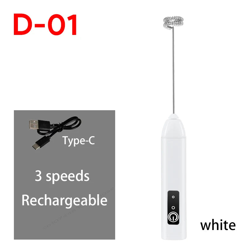 Mousseur à Lait Électrique Rechargeable+